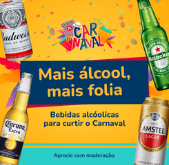 Bebidas alc&oacute;olicas para curtir o Carnaval!
